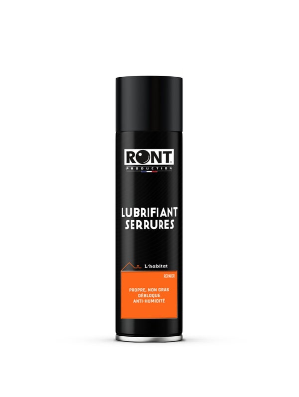 Lubrifiant serrure en aérosol, 300 ml RONT PRODUCTION