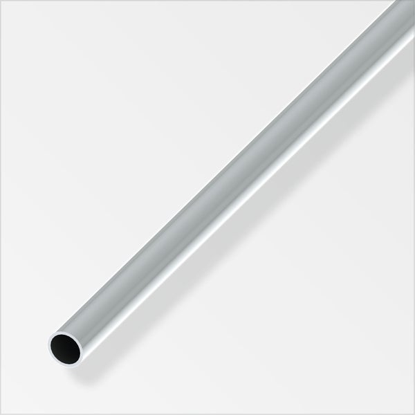Tube Rond Aluminium Brillant, L.1 M X Diam.8 Mm