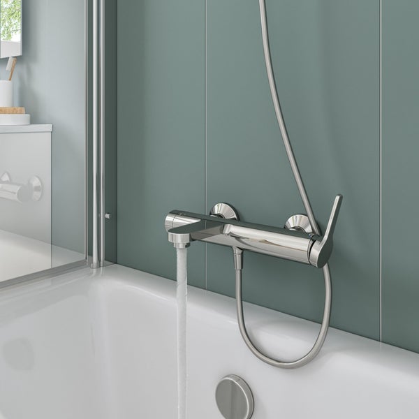 Mitigeur mécanique de baignoire, SENSEA Essential, chromé chromé