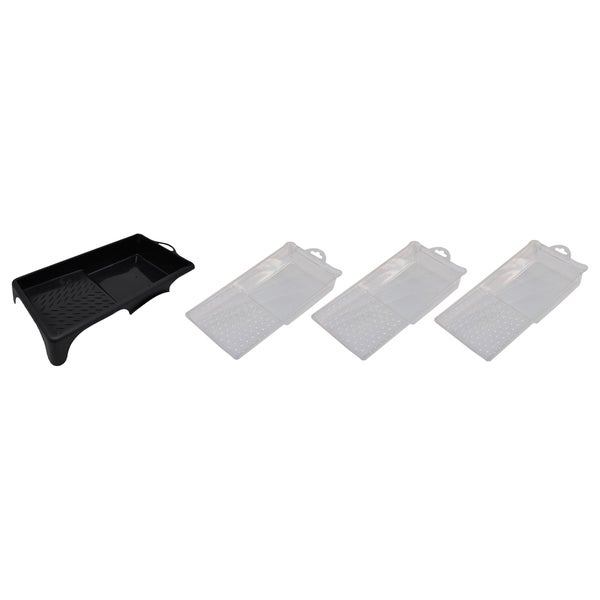 Bac à peinture et 3 recharges jetables, DEXTER, L. 110 mm