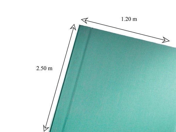 Plaque de plâtre BA 13 L.250 x l.120 cm CE, HOME PRATIK