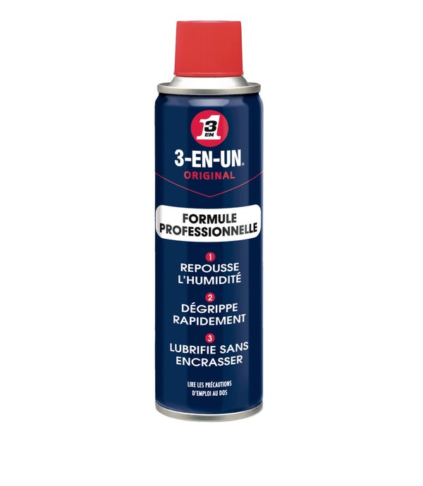 Lubrifiant Multifonction En Aérosol, 250 Ml 3-En-Un