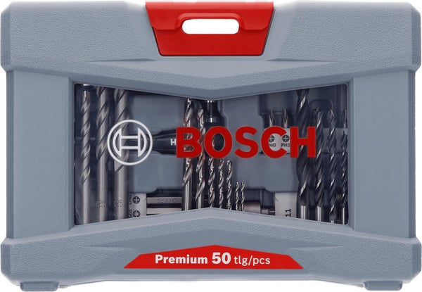 Coffret de perçage et de vissage multimatériaux 50 pièces, BOSCH