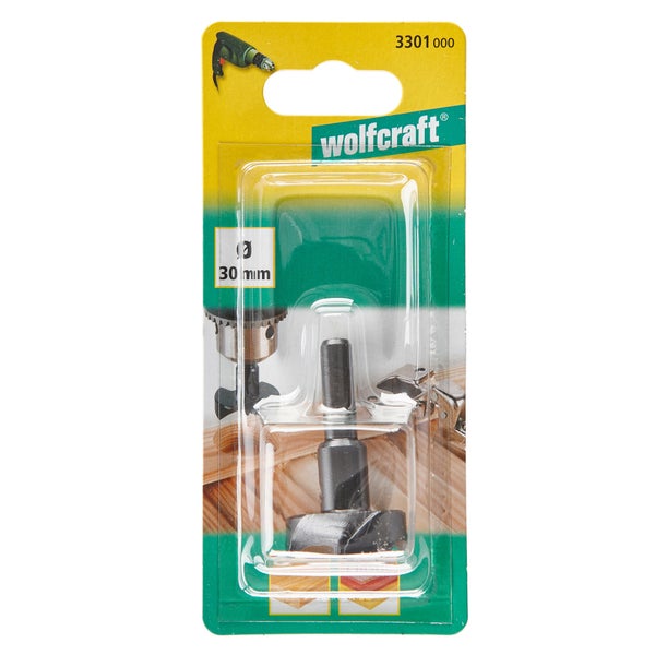 Fraise D'Encastrement À Bois Diam.30 Mm Wolfcraft