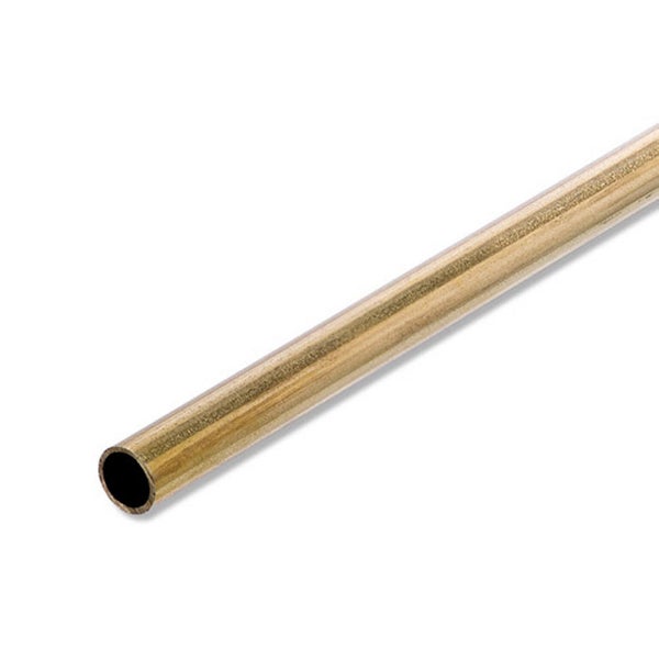 Tube Rond Laiton Brut, L.1 M X Diam.8 Mm