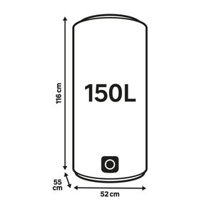 Chauffe-eau électrique 150L Equation Utilis